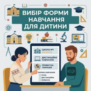 Права батьків здобувачів освіти під час вибору школи та форми навчання дитини