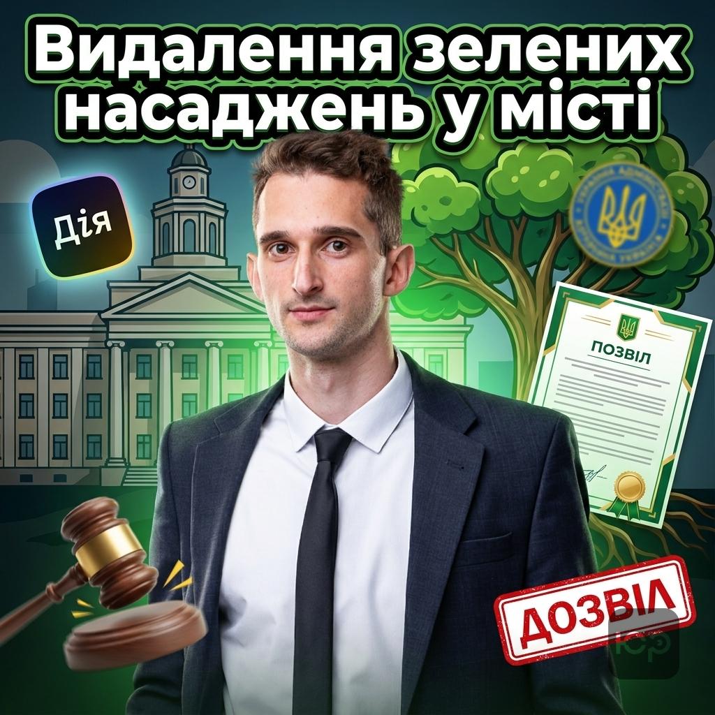 Видалення зелених насаджень у населених пунктах: як отримати дозвіл