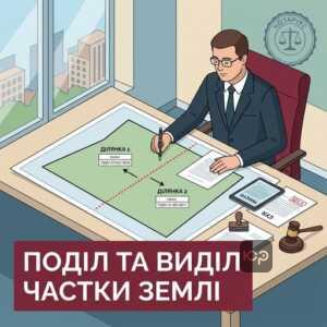 процедура виділу частки земельної ділянки в натурі через суд та нотаріуса