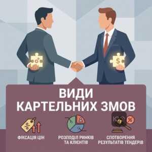 Які дії бізнесу вважаються картельною змовою та порушенням конкуренції