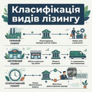 Класифікація видів лізингу прямий непрямий та оперативний для бізнесу