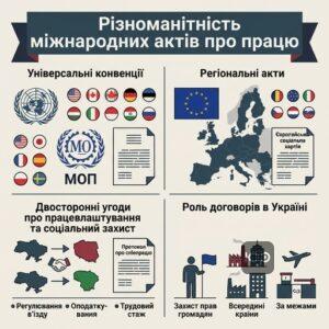 Класифікація міжнародних договорів у сфері трудової діяльності та соціального захисту в Україні