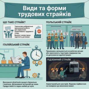 Визначення та види страйків в Україні італійський польський підземний страйк