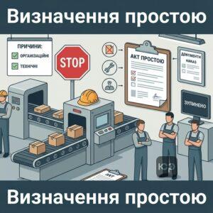 визначення простою та документи для оформлення простій на підприємстві