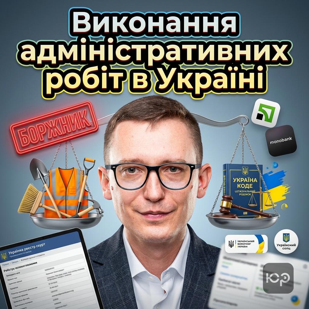 Порядок виконання адміністративних стягнень: громадські, виправні та суспільно корисні роботи