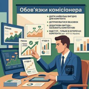 Виконання доручення комісіонером на вигідних умовах для комітента