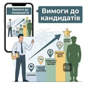 Військова підготовка офіцерів запасу вимоги до кандидатів