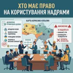 Вимоги до суб'єктів що отримують спеціальний дозвіл на користування надрами