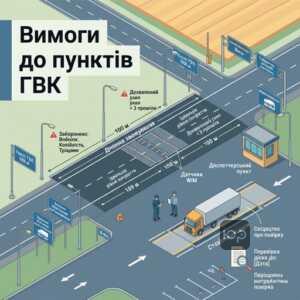 Технічні вимоги до пунктів ГВК та ваг