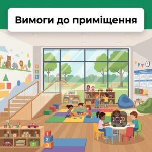 Вимоги до приміщення та санітарні норми для приватного дитячого садка