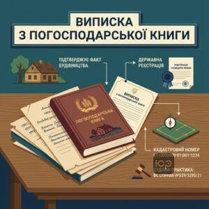 Виписка з погосподарської книги для реєстрації будинку як основний документ