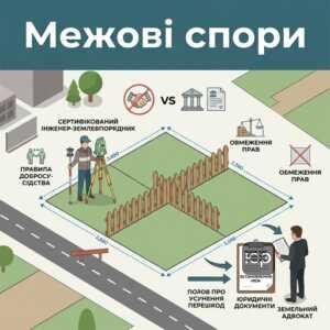 Вирішення межових спорів та земельний адвокат