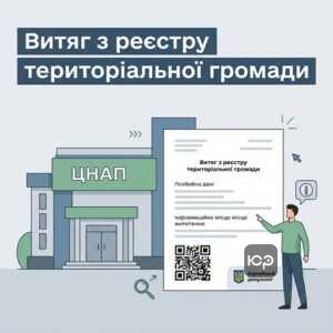 витяг з реєстру територіальної громади опис документа