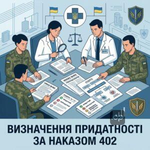 Розшифровка категорій придатності ВЛК за Наказом 402
