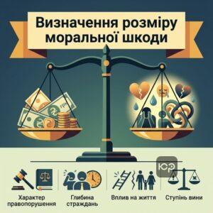 Як суд визначає розмір компенсації моральної шкоди в Україні