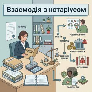 Оформлення права власності на земельну ділянку спадкування та перевірка обтяжень нотаріусом