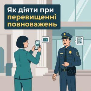 Рекомендації адвоката як захистити свої права у разі перевищення повноважень поліцією