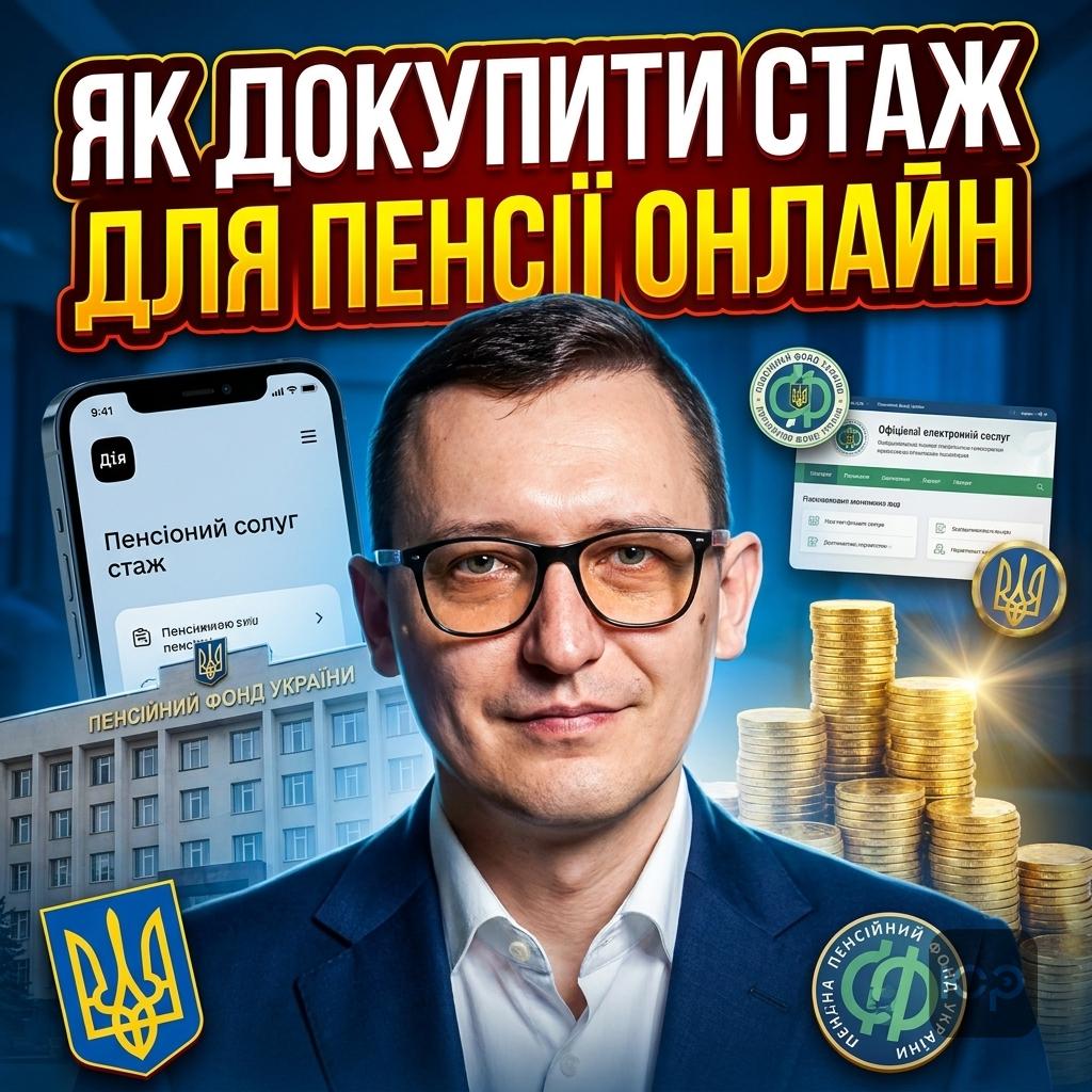 Як докупити страховий стаж для пенсії: покрокова інструкція