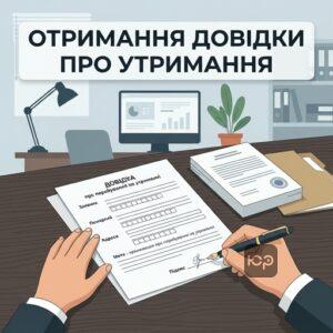 Довідка про перебування на утриманні від органів місцевого самоврядування