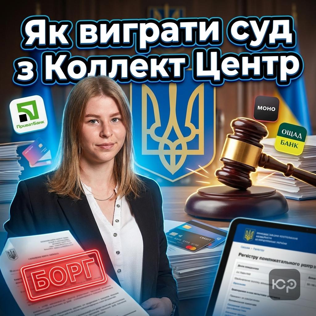 Як виграти суд з ТОВ Коллект Центр та зменшити борг