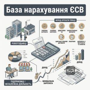База нарахування єдиного соціального внеску для різних категорій платників