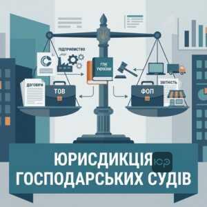 Звернення до господарського суду для вирішення спорів між підприємствами та ФОП