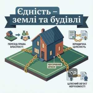 Принцип єдності земельної ділянки та будинку при переході права власності