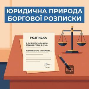 Юридична природа документа боргова розписка згідно з Цивільним кодексом України