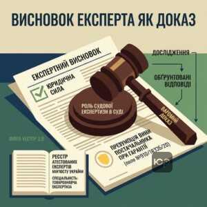 Юридична сила висновку експерта товарознавця в суді