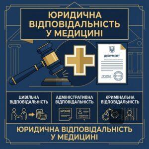 Юридична відповідальність за порушення медичного законодавства в Україні