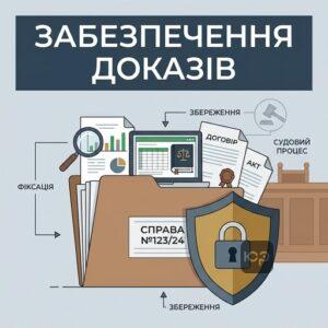 Процедура забезпечення доказів у судовому процесі