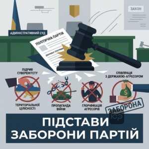 Підстави для заборони політичних партій в адміністративному суді