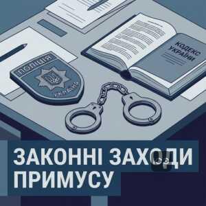 Заходи примусу поліції: законність та пропорційність застосування сили