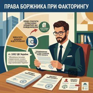 Права боржника при отриманні повідомлення про факторинг та зміну кредитора