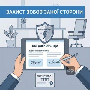 Форс-мажор як засіб захисту зобов'язаної сторони та сертифікат ТПП