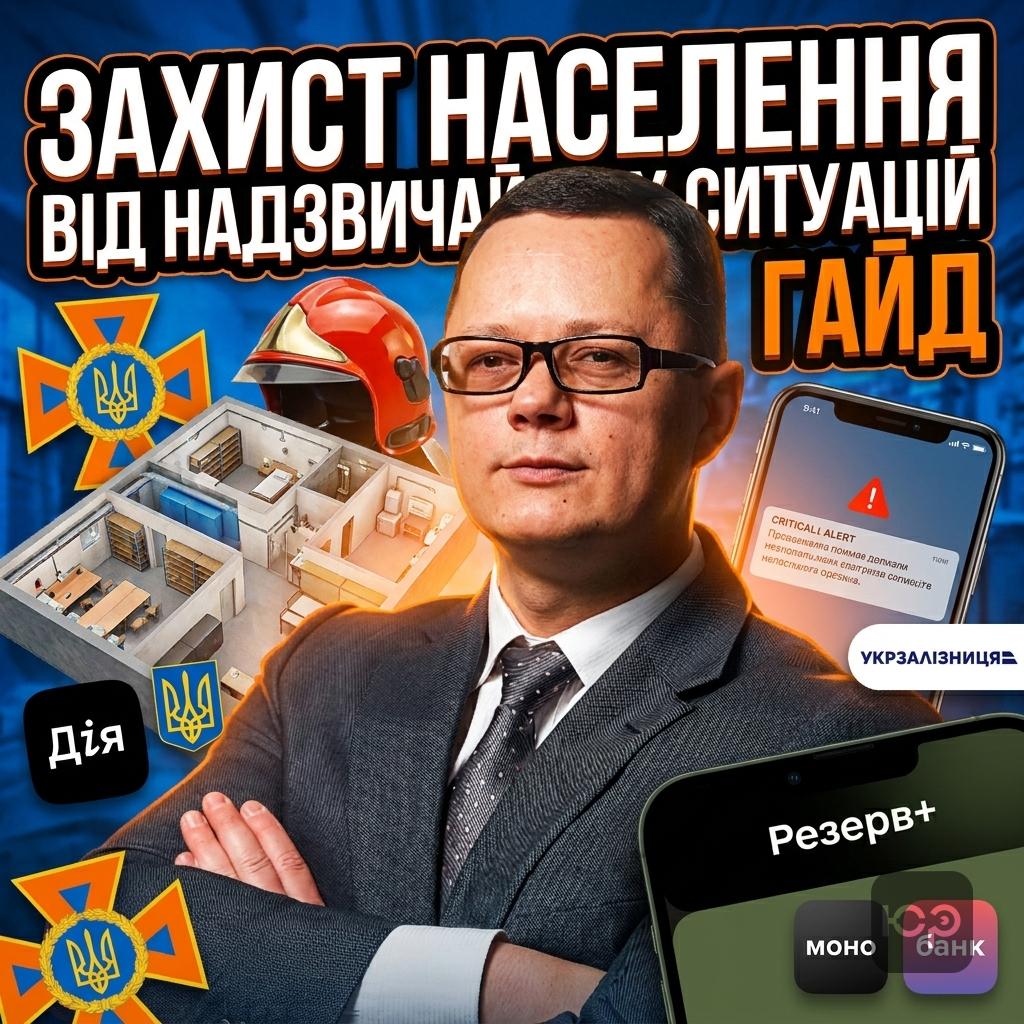 Захист населення і територій від надзвичайних ситуацій: правовий гайд