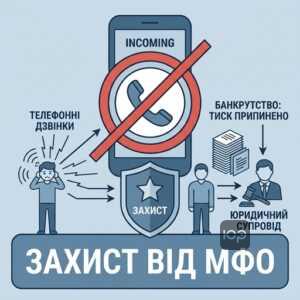 Юрист по банкрутству захищає від колекторів