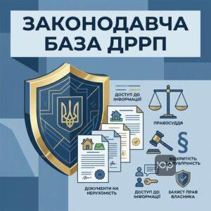 Законодавча база та порядок надання інформації з державного реєстру речових прав