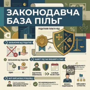 Законодавча база та податкові пільги для учасників бойових дій