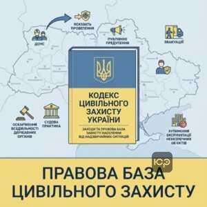 Кодекс цивільного захисту України заходи та правова база захисту населення від надзвичайних ситуацій