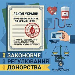 Законодавче регулювання донорства крові в Україні та захист прав громадян
