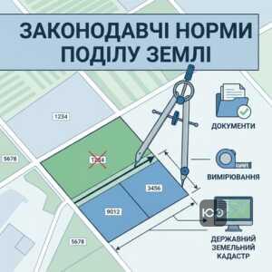 Поділ земельної ділянки процедура та законодавчі норми в Україні