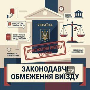 Законодавче регулювання та підстави обмеження виїзду за кордон для громадян України