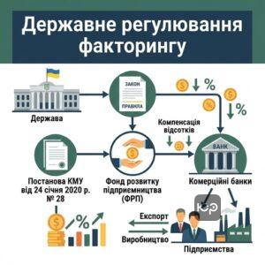 Законодавча база державної підтримки факторингу в Україні