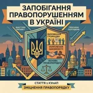 Запобігання адміністративним правопорушенням як основа правопорядку в Україні
