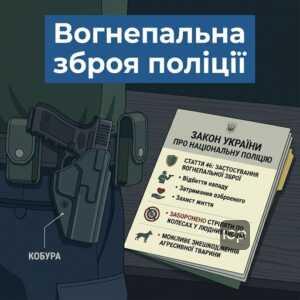 Застосування вогнепальної зброї поліцією в Україні