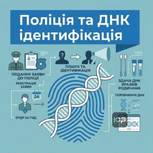Подання заяви до поліції про зникнення військового та здача ДНК зразків родичами