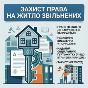 права звільнених осіб на житло та соціальні гуртожитки
