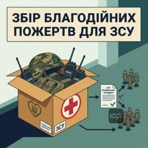 Особливості та правила збору благодійних пожертв для потреб ЗСУ під час війни