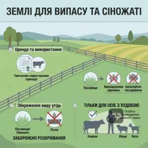 Землі для сінокосіння та випасання худоби за статтею 34 ЗКУ